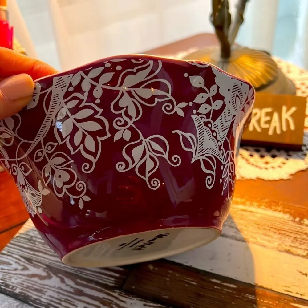 Urban Market *Life On The Farm* Bowl Sheep Floral